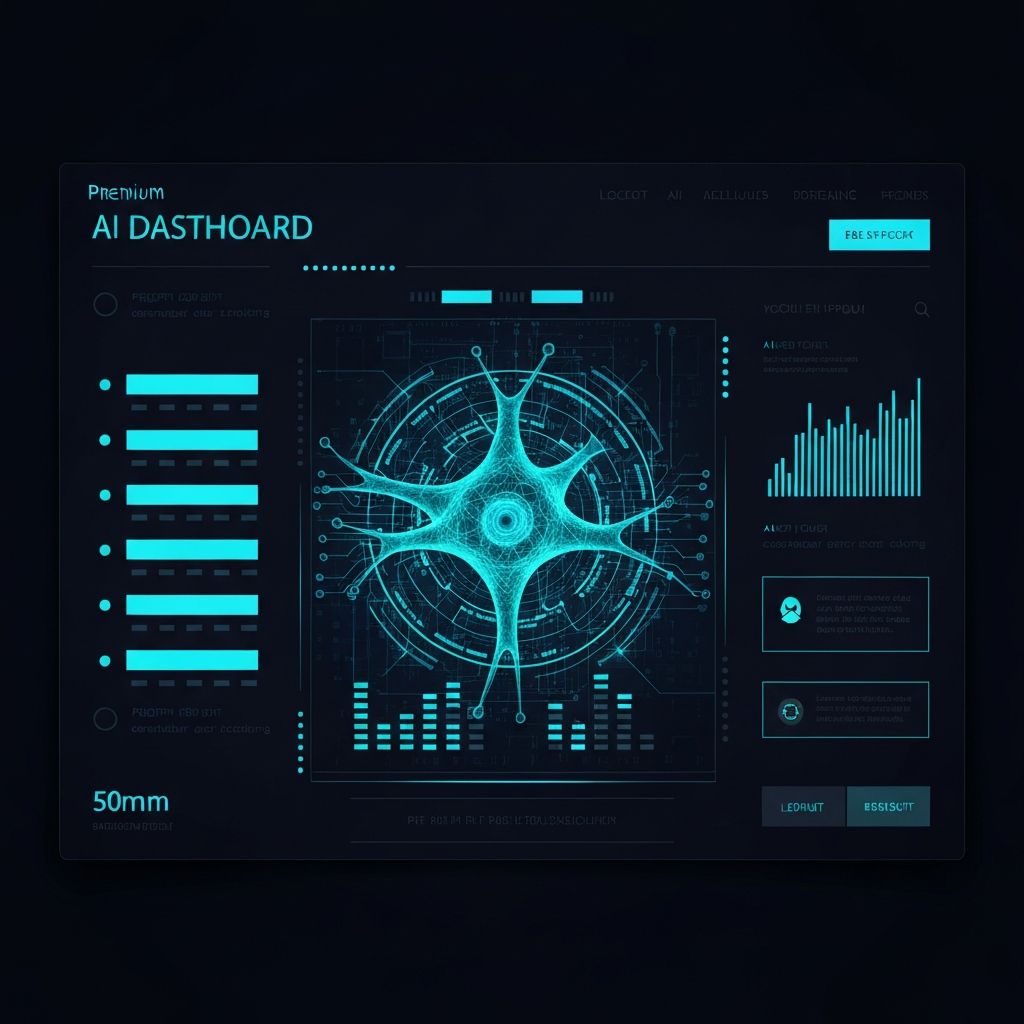 AI Dashboard интерфейс